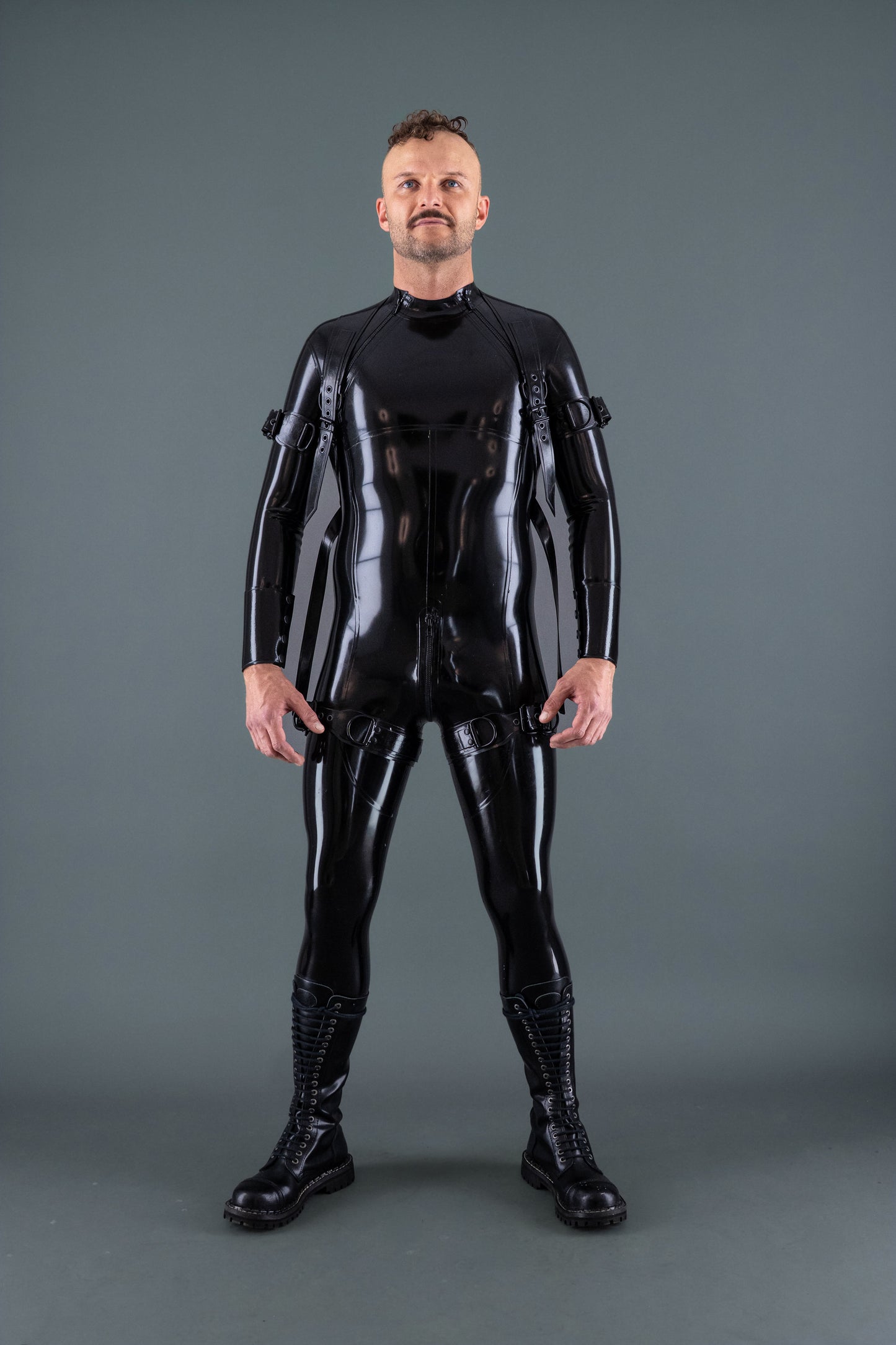 The Biker Suit + Backplate Harness