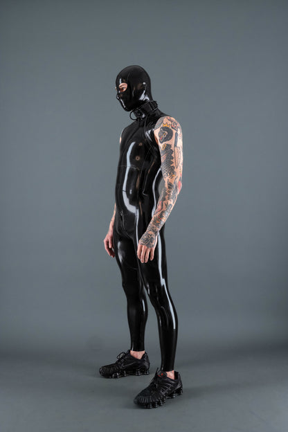 Sleeveless Biker Zip Suit