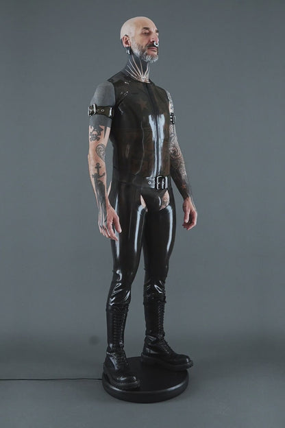 Sleeveless Zipper Shirt